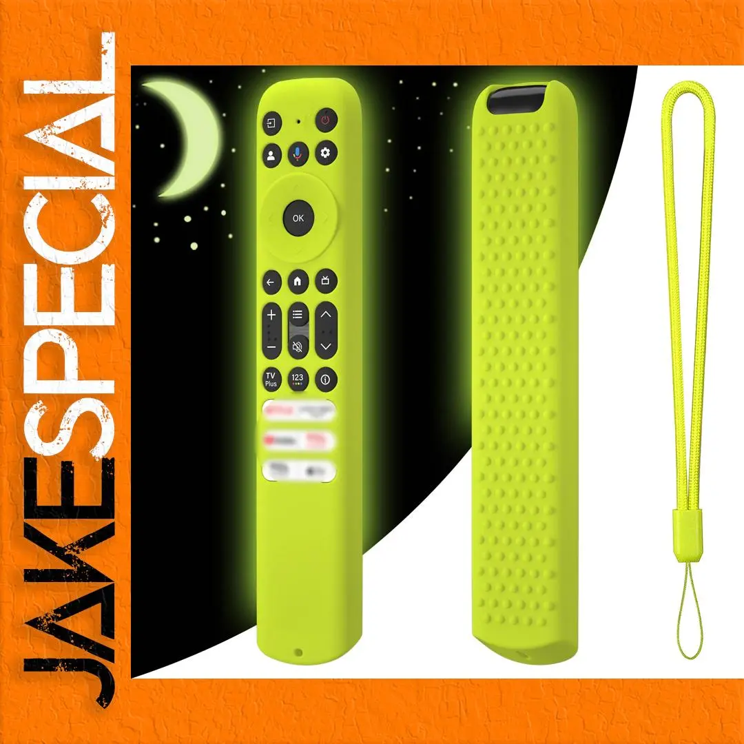 Luminous Green Silicone Cover for TCL Remotes 1 Luminous Green Silicone Cover for TCL Remotes