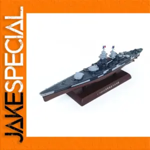 1:1000 French Richelieu Battleship Model Display