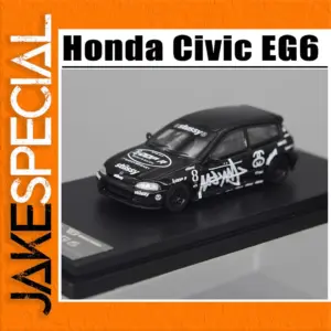 1:64 Honda Civic EG6 Diecast Model Car