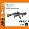 1:6 Scale MP5SD5 Submachine Gun Model