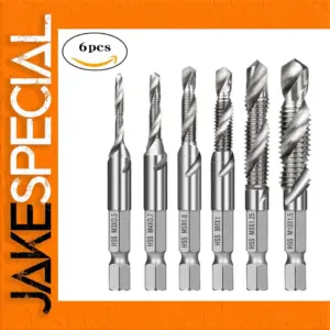 Titanium Plated Drill Bits Set M3 to M10