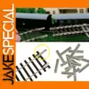 HO Scale Train Track Connector Set of 10