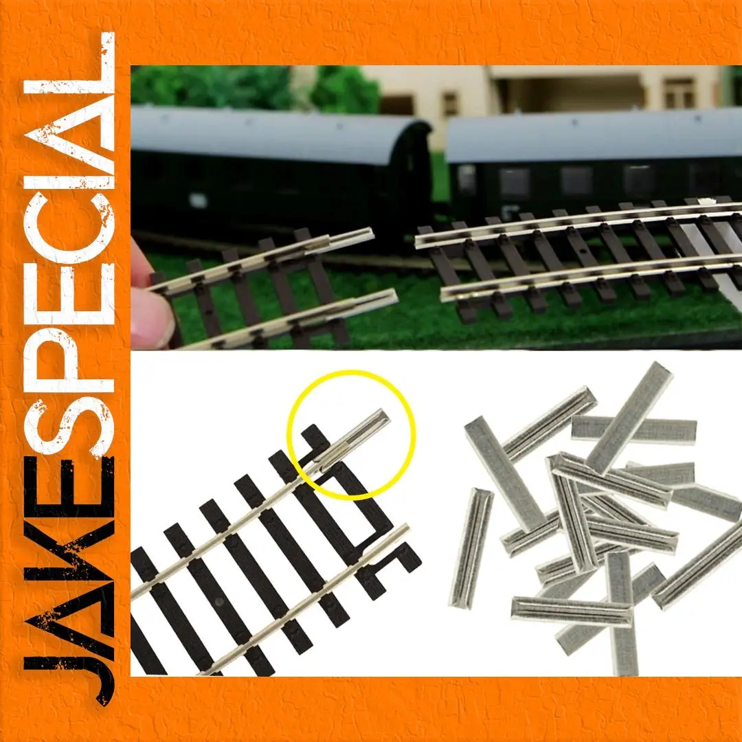 HO Scale Train Track Connector Set of 10 1 HO Scale Train Track Connector Set of 10