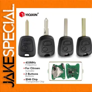433MHz Remote Key for Citroen and Peugeot