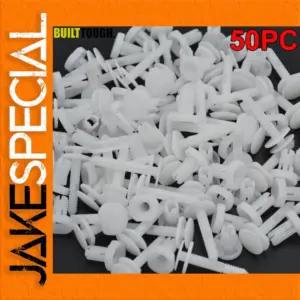 Pack of 50 Durable Door Trim Retainer Clips