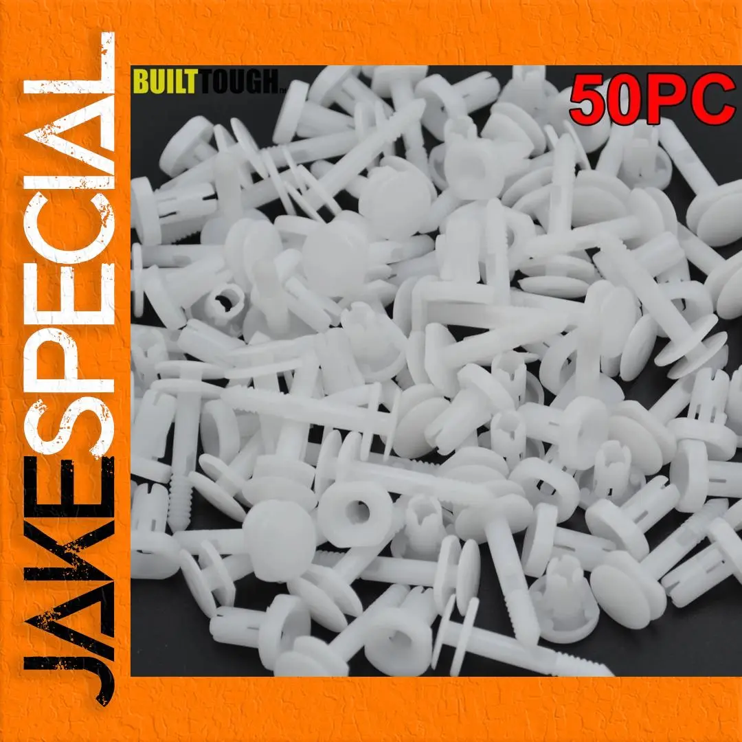 Pack of 50 Durable Door Trim Retainer Clips 1 Pack of 50 Durable Door Trim Retainer Clips