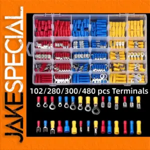 Insulated Cable Connector Crimp Kit 102-480PCS