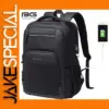 Stylish Black Men's Designer Laptop Backpack