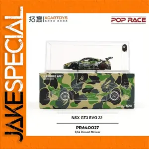 Honda NSX GT3 EVO22 1:64 Scale Model Car