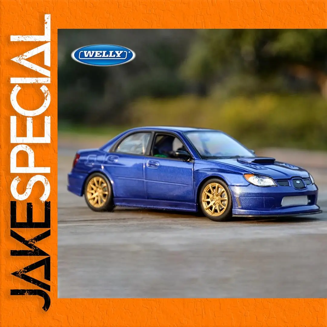 1:24 Scale Subaru Impreza WRX STI Model Car 1 1:24 Scale Subaru Impreza WRX STI Model Car