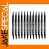 12 Double-Headed Marker Pens Set