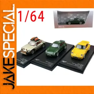 AR Box 1/64 Scale Porsche RUF Diecast Set