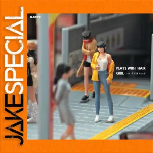 Miniature Girl Figure 1:64 Scale Model