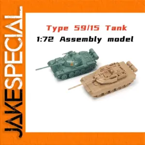 1/72 Type 59 and Type 15 Tank Model Set
