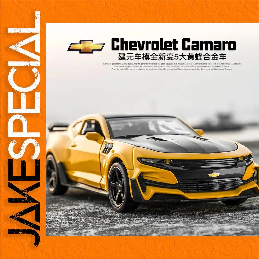 1:32 Scale Camaro Chevrolet Bumblebee Model 1 1:32 Scale Camaro Chevrolet Bumblebee Model