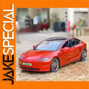 Glossy Red 1/32 Scale Die-Cast Car Model