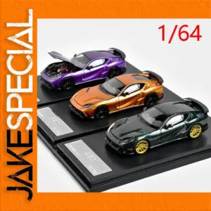 Diecast 1/64 Scale Ferrari 812 Novitec Model
