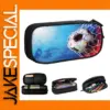 Vibrant Soccer Ball Themed Pencil Case