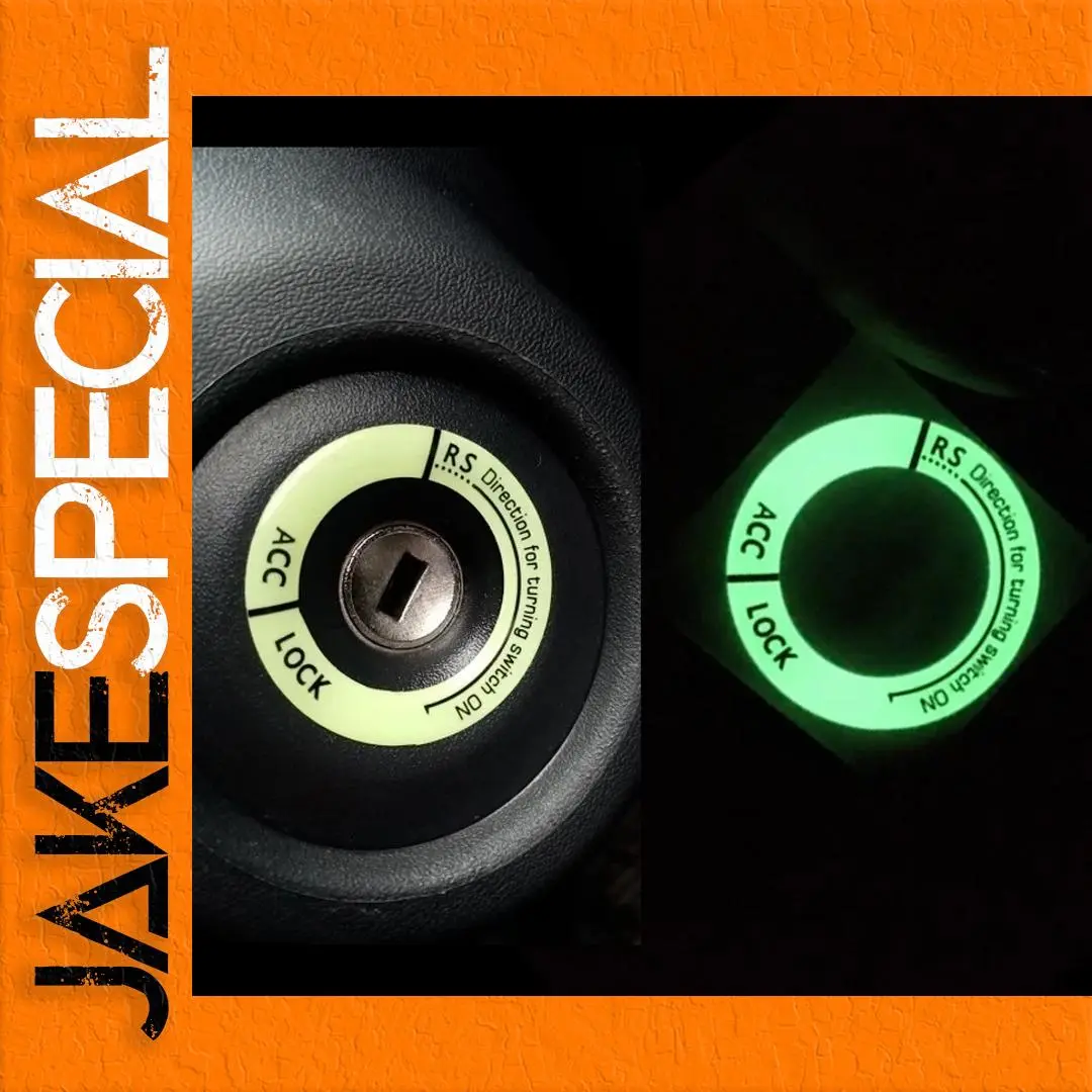 Luminous Key Ring Sticker for Smart Fortwo/Forfour 1 Luminous Key Ring Sticker for Smart Fortwo/Forfour