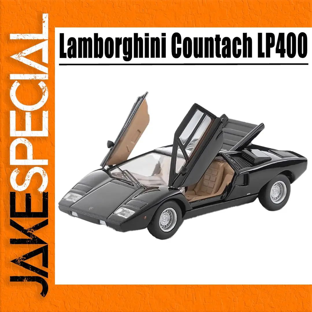 Lamborghini Countach LP400 Diecast Model 1:64 Scale 1 Lamborghini Countach LP400 Diecast Model 1:64 Scale