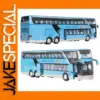 1:50 Scale Simulation Double-Decker Bus Model