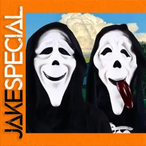 Ghost Face Full-Face Halloween Mask