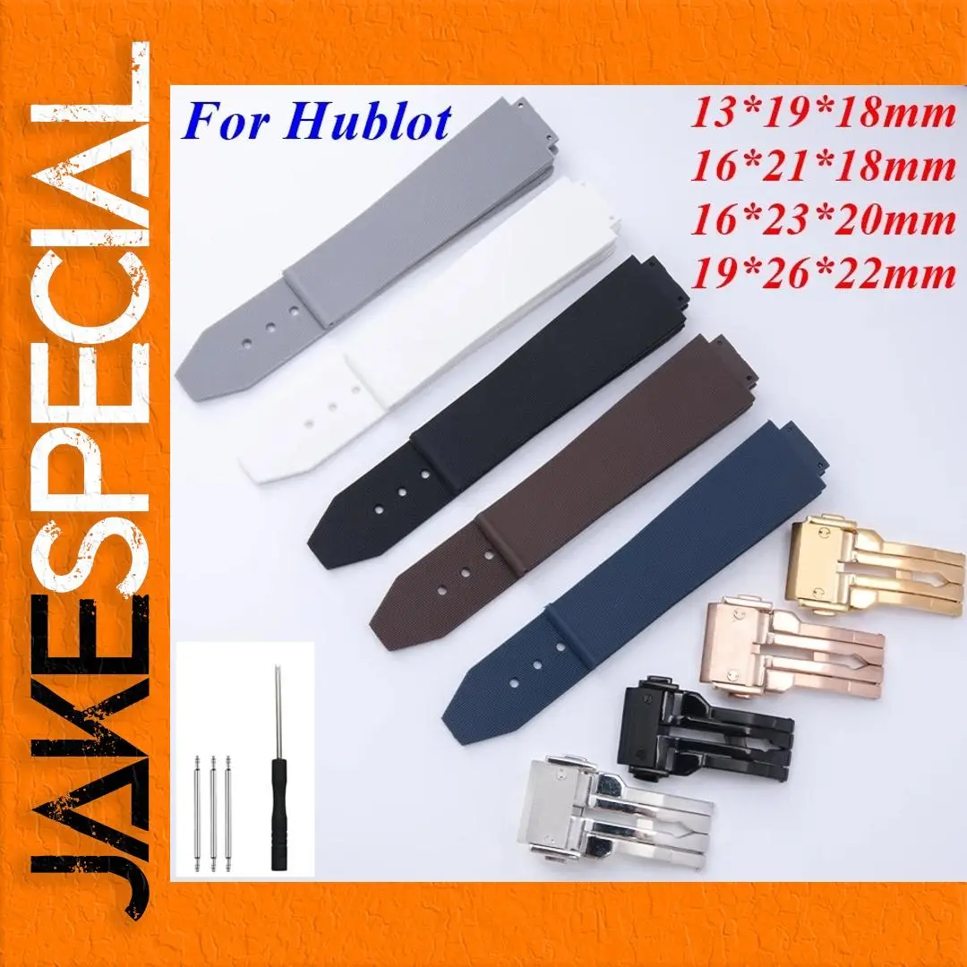 Rubber Watch Strap for Hublot Big Bang Fusion 1 Rubber Watch Strap for Hublot Big Bang Fusion