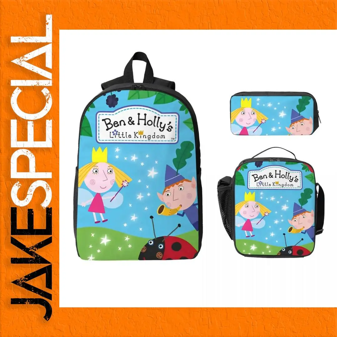 Ben And Holly Cartoon Backpack Lunch Box Set 1 Ben And Holly Cartoon Backpack Lunch Box Set