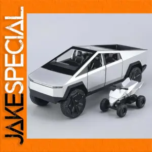 1:32 Scale Diecast Pickup Truck and Quad Bike Set
