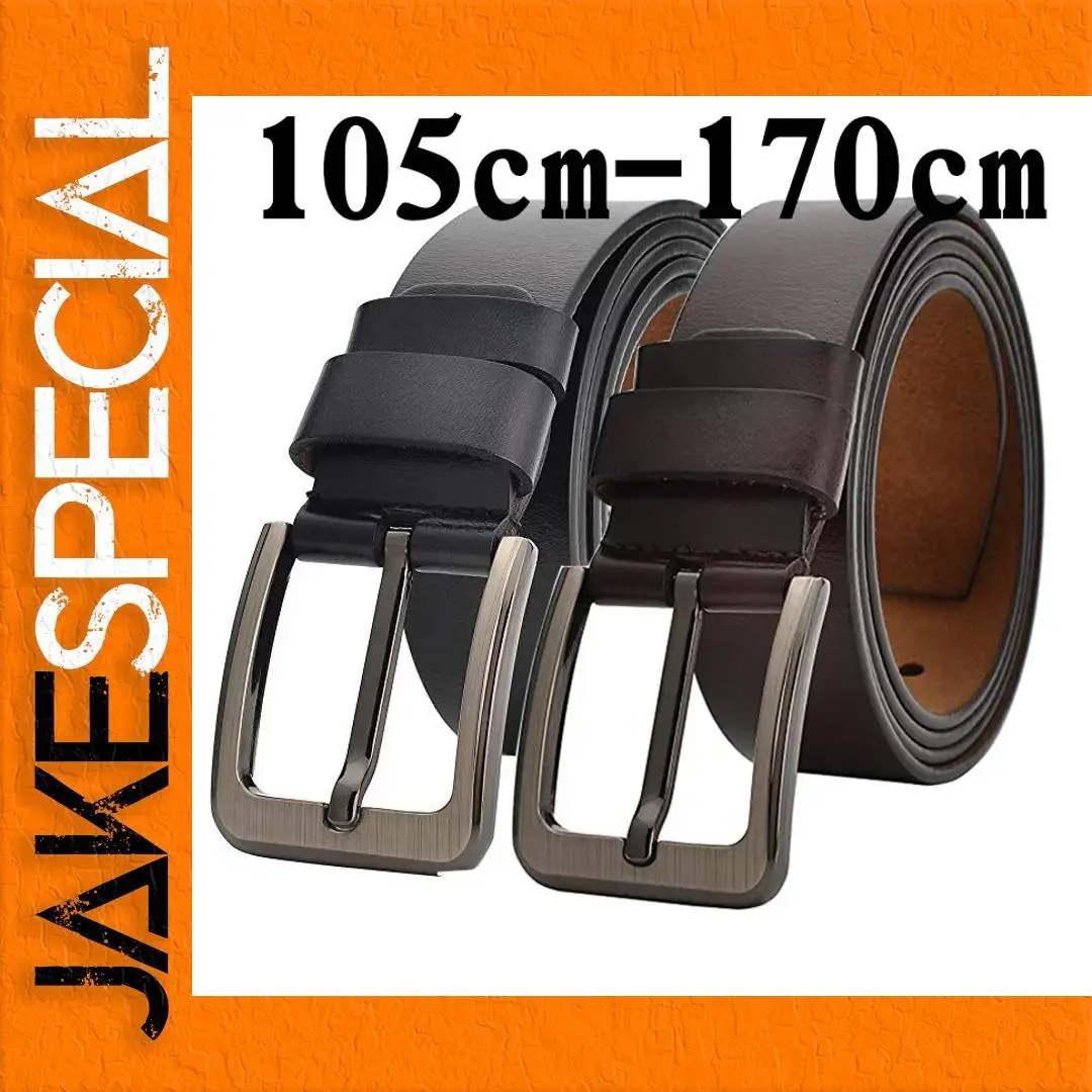 Genuine Leather Belt for Men in Two Colors 1 Genuine Leather Belt for Men in Two Colors