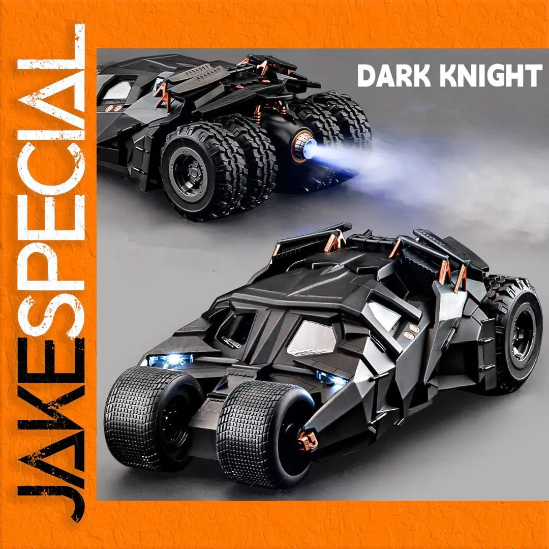 2008 Batmobile 1/18 Scale Diecast Model 1 2008 Batmobile 1/18 Scale Diecast Model