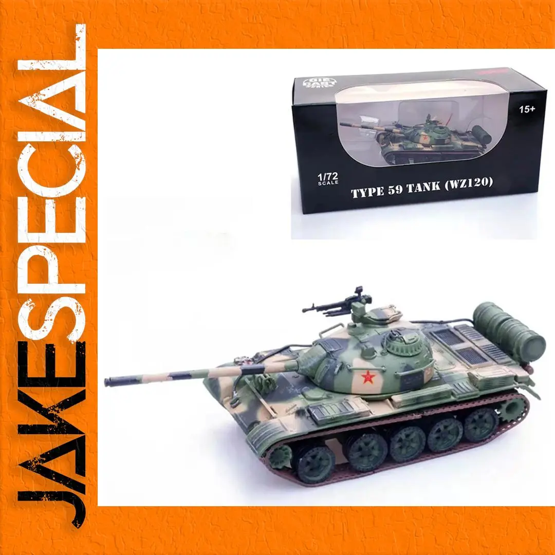 Chinese Type 59 Battle Tank Diecast Model 1:64 1 Chinese Type 59 Battle Tank Diecast Model 1:64