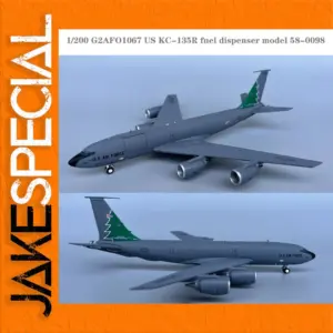 1/200 Scale KC-135R Tanker Diecast Model