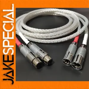 High-Quality 8AG Silver Plated OCC XLR Cable