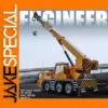 1:50 Scale Diecast Alloy Large Crane Model