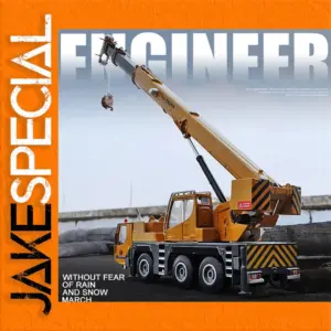 1:50 Scale Diecast Alloy Large Crane Model