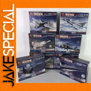 1/144 Scale Military Airplane Model Set