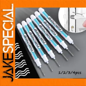 Set of White Long Head Markers 0.7MM Nib
