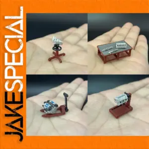 1:64 Scale Auto Repair Table Diorama Model