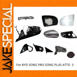BYD Rearview Mirror Cover for SONG PRO, PLUS, ATTO 3