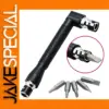 Mini L-Shaped Torque Wrench with 5 Bits