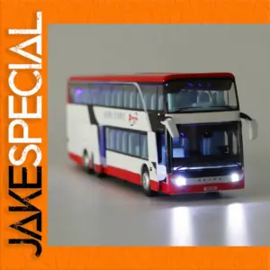 1:50 Scale Double-Decker Bus Alloy Model