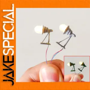 Set of 2 Miniature 3V LED Wall Lamps