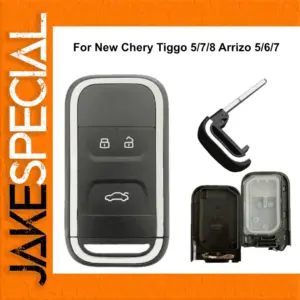 3 Button Remote Key Shell for Chery Vehicles