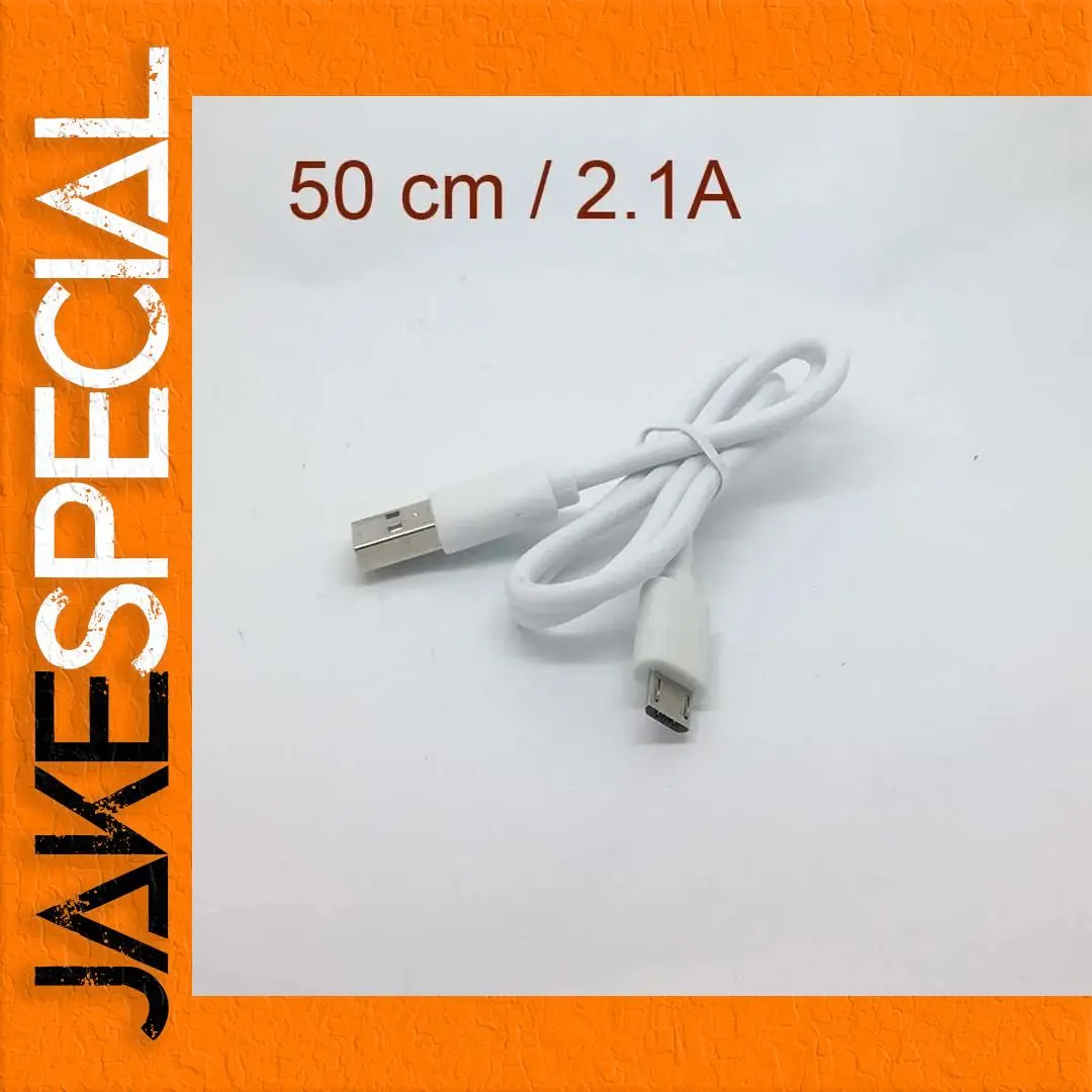 Micro USB Fast Charge Cable 50cm 2.1A 1 Micro USB Fast Charge Cable 50cm 2.1A