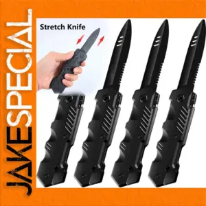 Fake Retractable Knife Prop for Fun Events