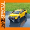 Vibrant Yellow 1:24 Die-Cast Pickup Truck Model