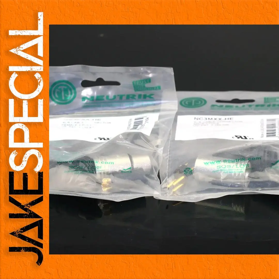 50 XLR Connectors Set - 25 Male & Female 1 50 XLR Connectors Set - 25 Male & Female