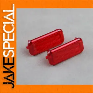 Red Door Warning Light Pair 31mm, 2400 Lumens