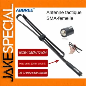 ABBREE CS Tactical Antenna AR-152A Dual-Band